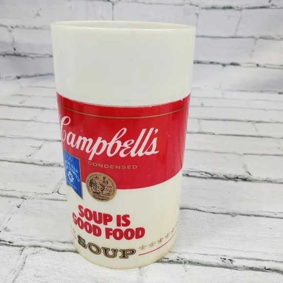 1984 SARAVEJO WINTER OLYMPICS CAMPBELLS SOUP THERMOS- Vintage Collectable CBS13 - Picture 7 of 12